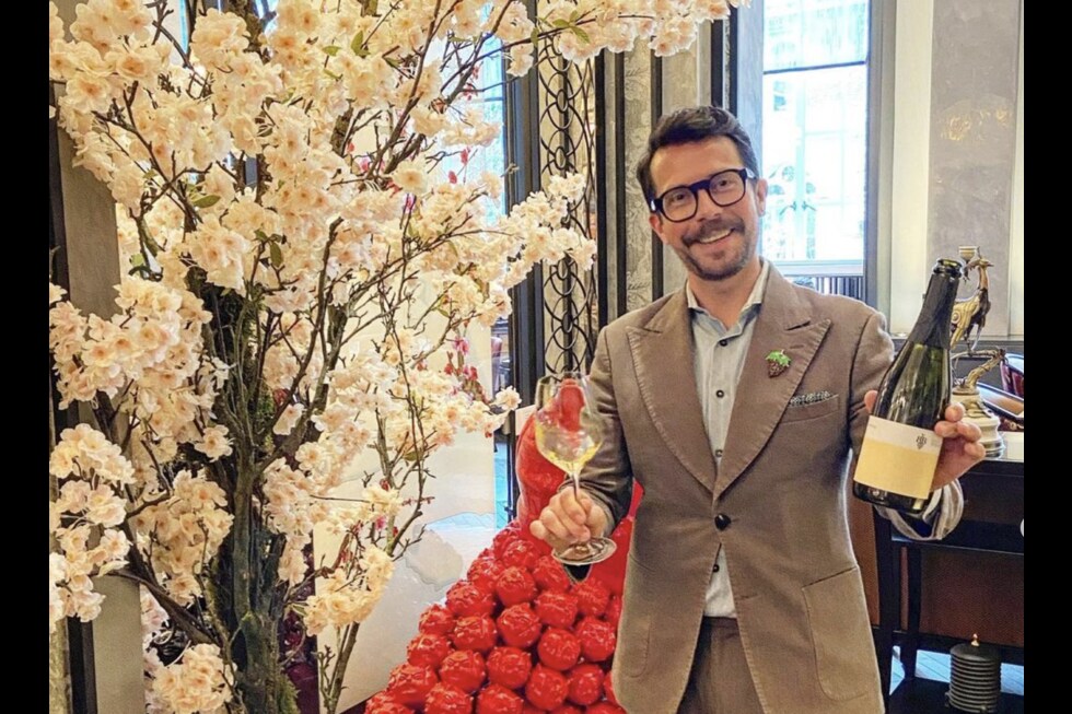 Jan Konetzki, hosting food pairing tasting with German wines Tasting