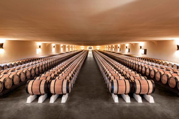 Château Mouton Rothschild_Barrel hall (Crédit Pierre Grenet, Astoria Studio)
