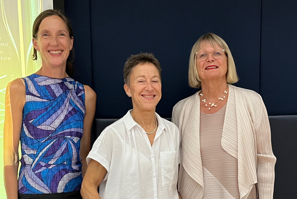 Pictured,left to right: Tara Q. Thomas; Julia Harding; Jancis Robinson